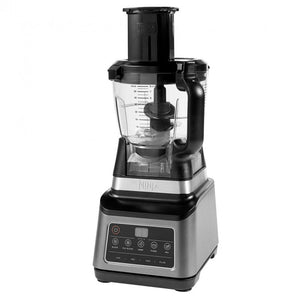 Кухненски робот Ninja BN800EU 3-в-1, 1200 W, 5 програми Auto-iQ, купи 1.8 л и 2.1 л, чаша 0.7 л, Черен/Сребрист