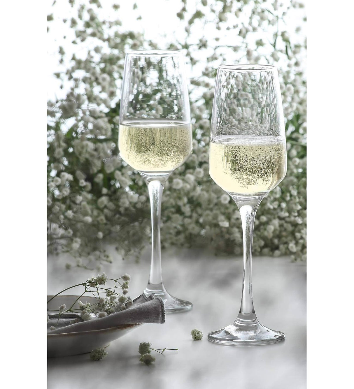 Сет чаши за шампанско LAV Lal, 230 мл, 6 бр