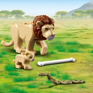 LEGO® City - Офроуд джип за спасяване на диви животни 60301, 157 части