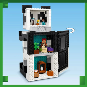 LEGO® Minecraft - Убежище на мечките панда 21245, 553 части