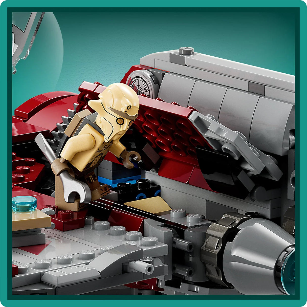 LEGO® Star Wars™ Джедайската совалка Т-6 на Асока Тано 75362, 601 части