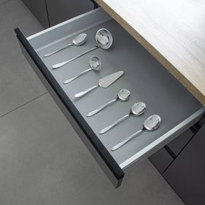 Подложка против плъзгане KingHoff 1665, За чекмеджета, 50 x 300 cm, PET, Сив