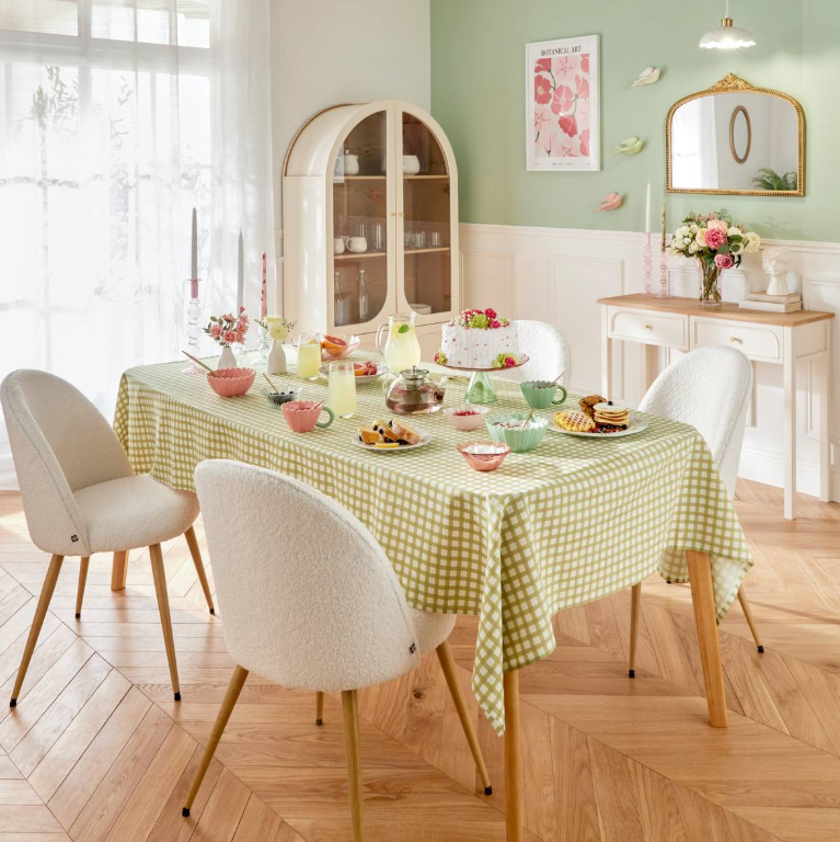 Шкаф с витрина atmosphera Bloomy, 4 врати, 180 cm, MDF