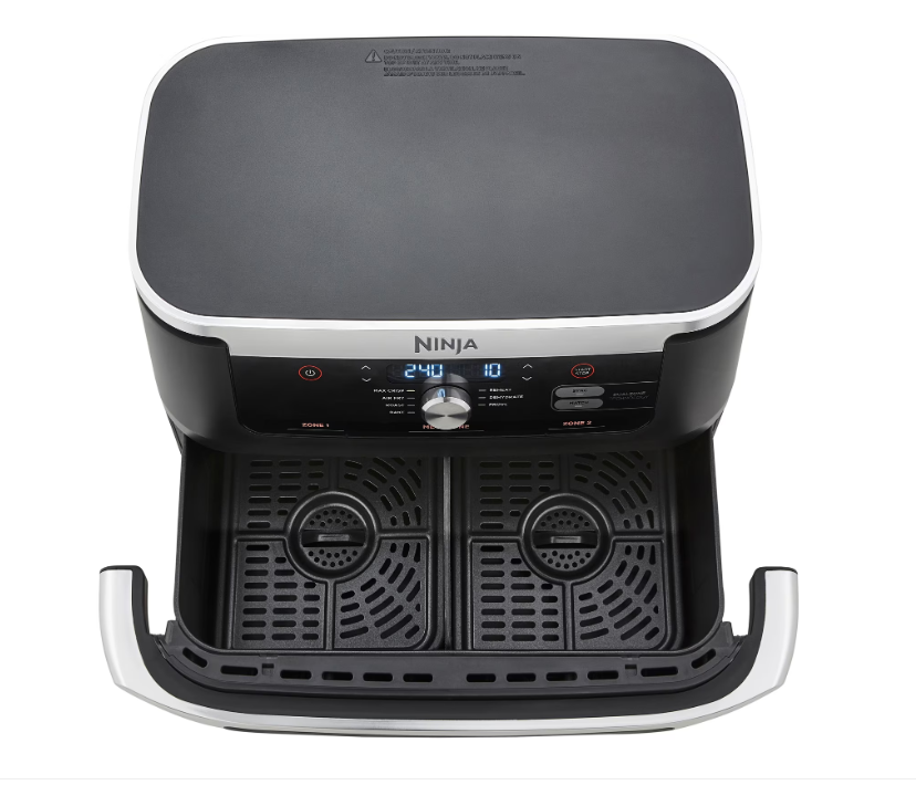 Фритюрник с горещ въздух Ninja AF500DE Foodi FlexDrawer, 2470W, 10.4 л, 7 програми, Черен