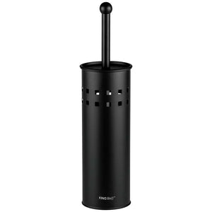 Четка за тоалетна KingHoff 1812, 39.5см, Черна стомана