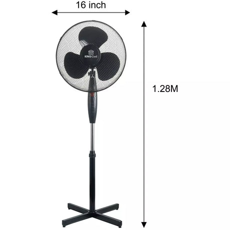 Ventilator KingHoff 2125, 3 trepte, 40W