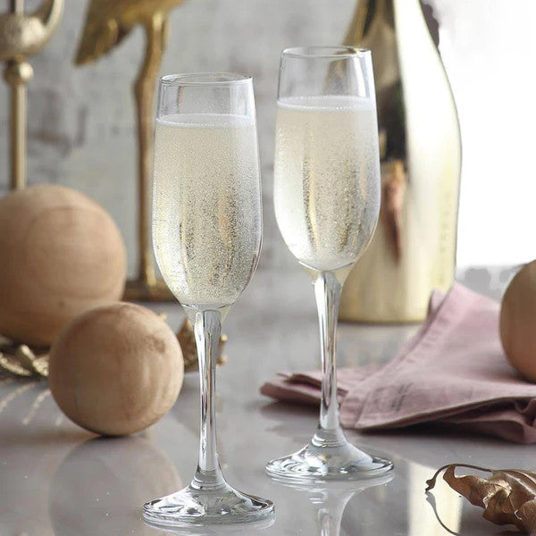 Сет чаши за шампанско LAV Nevakar, 195 мл, 6 бр