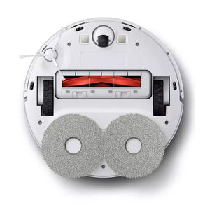 Робот прахосмукачка Xiaomi S10+ BHR6368EU, Wi-Fi, Едновременно засмукване и измиване, 55 W, 4800mAh, Всмукателна мощност 4000pa, Контейнер за прах 450 мл, Контейнер за вода 200 мл, Сензор за килими, Бял