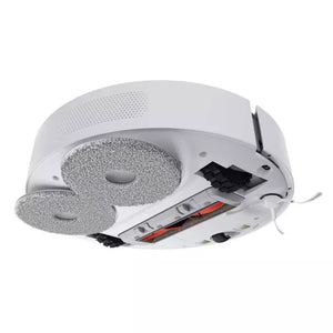 Робот прахосмукачка Xiaomi S10+ BHR6368EU, Wi-Fi, Едновременно засмукване и измиване, 55 W, 4800mAh, Всмукателна мощност 4000pa, Контейнер за прах 450 мл, Контейнер за вода 200 мл, Сензор за килими, Бял