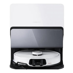 Робот прахосмукачка Roborock S8 MaxV Ultra S8MVU02-00, Моп, 3D мапинг, 5200 mAh, 10 000Pa, Контейнер за прах 270 мл, 60W, Автономия 180 минути, Бял