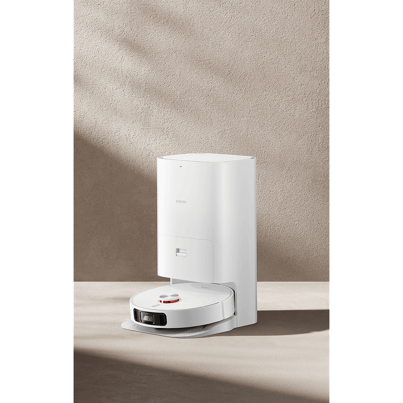 Робот прахосмукачка Xiaomi X10+ BHR6363EU, Wi-Fi, Едновременно засмукване и измиване, 70W, 4800mAh, Всмукателна мощност 4000pa, Сензор за килими, Контейнер за прах 350 мл, Контейнер за вода 800 мл, Станция за изпразване, Бял