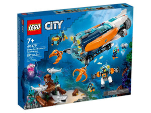 LEGO® City - Подводница за изследвания надълбоко 60379, 842 части