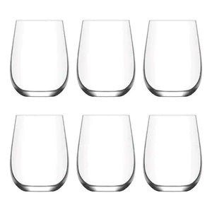 Сет 6 чаши LAV Gaia, 590ml, Стъкло