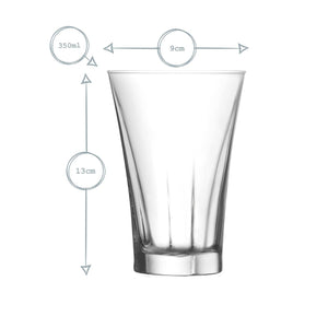 Сет чаши за коктейл LAV Truva, 350 мл, 6 бр