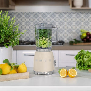 Блендер Smeg BLF03CREU, 50's Style, 800 W, Крем