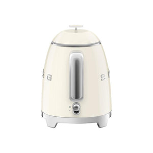 Мини електрическа кана SMEG KLF05CREU, 50's Style, 1400 W, 800 мл, Крем