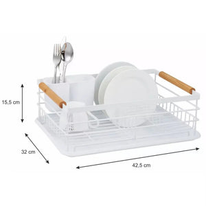 Сушилник за съдове KingHoff, Едноетажен, 42,5x32x15,5 cm