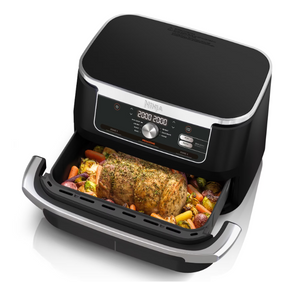 Фритюрник с горещ въздух Ninja AF500DE Foodi FlexDrawer, 2470W, 10.4 л, 7 програми, Черен
