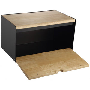 Кутия за хляб Klausberg, Метал, Бамбук, 36x22x20 cm